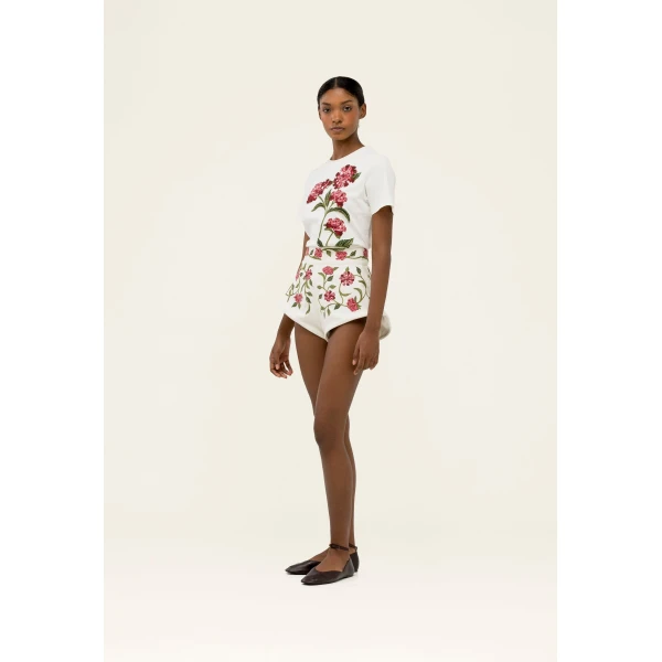 Agua by Agua Bendita Gatti Quebrada Shorts - Agua By Agua Bendita Shorts - Artisanal Colombian Resort Wear at Luxury Shoes 