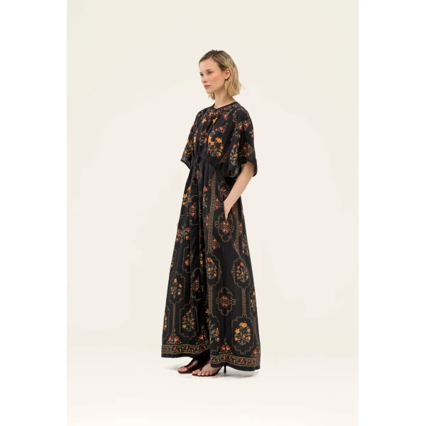 Agua by Agua Bendita Gesto Andes Kaftan - Agua By Agua Bendita Dresses - Artisanal Colombian Resort Wear at Luxury Shoes 