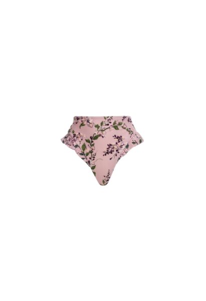 Agua by Agua Bendita Jengibre Wisteria Bikini Bottom - Agua By Agua Bendita Beachwear - Artisanal Colombian Resort Wear at Luxury Shoes 