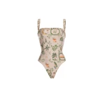 - Agua By Agua Bendita Beachwear - Artisanal Colombian Resort Wear at Luxury Shoes Agua by Agua Bendita Limon Wild One Piece - Agua By Agua Bendita Beachwear - Artisanal Colombian Resort Wear at Luxury Shoes