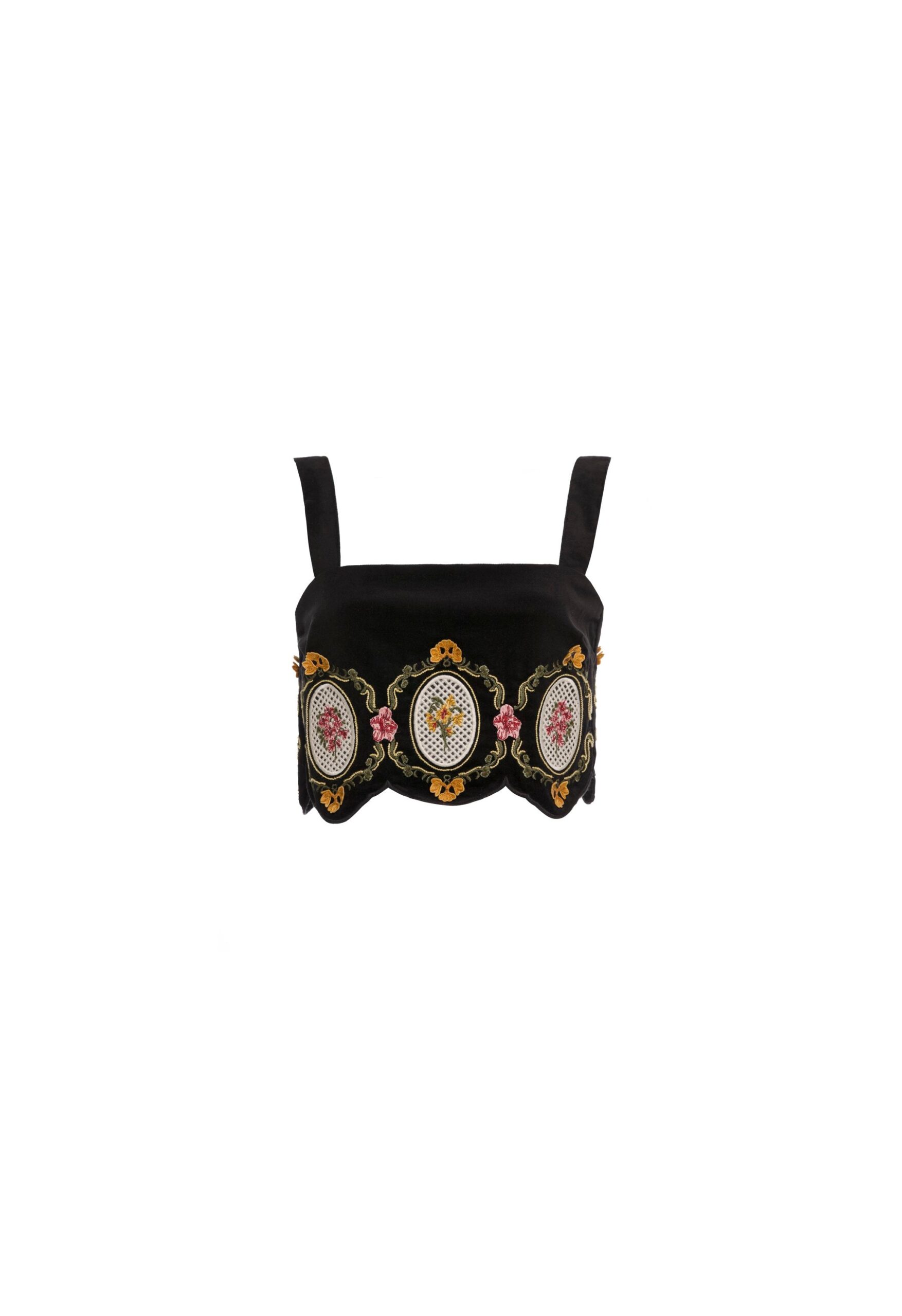 - Agua By Agua Bendita Tops - Artisanal Colombian Resort Wear at Luxury Shoes Agua by Agua Bendita Luciana Cordillera Cropped Top - Agua By Agua Bendita Tops - Artisanal Colombian Resort Wear at Luxury Shoes