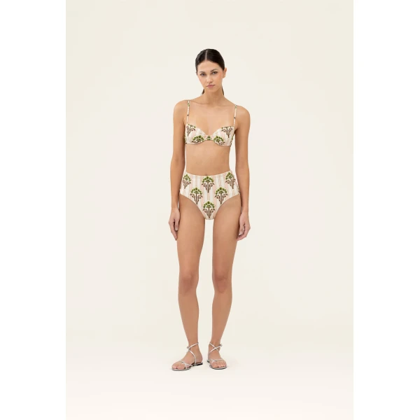 Agua by Agua Bendita Magdalena Moriche Bikini Top - Agua By Agua Bendita Beachwear - Artisanal Colombian Resort Wear at Luxury Shoes 