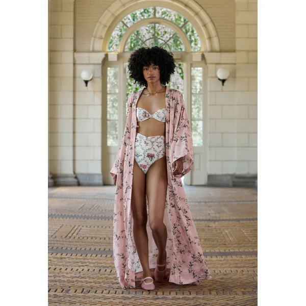 Agua by Agua Bendita Magdalena Orquidea Bikini Top - Agua By Agua Bendita Beachwear - Artisanal Colombian Resort Wear at Luxury Shoes 