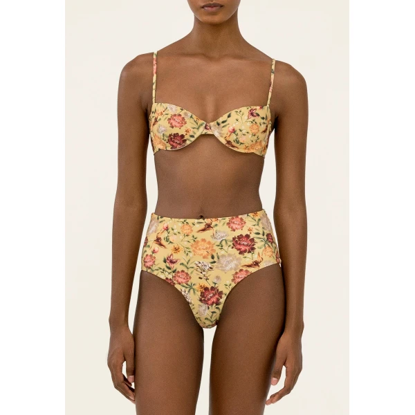 Agua by Agua Bendita Magdalena Paramo Bikini Top - Agua By Agua Bendita Beachwear - Artisanal Colombian Resort Wear at Luxury Shoes 