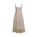 Agua by Agua Bendita Pistilo Cordillera Midi Dress - Agua By Agua Bendita Dresses - Artisanal Colombian Resort Wear at Luxury Shoes 