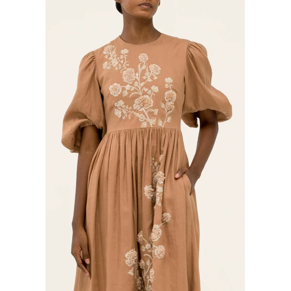 Agua by Agua Bendita Raquel Quebrada Maxi Dress - Agua By Agua Bendita Dresses - Artisanal Colombian Resort Wear at Luxury Shoes 