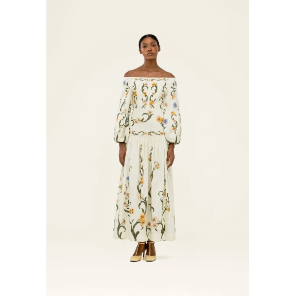 Agua by Agua Bendita Senlis Laguna Maxi Dress - Agua By Agua Bendita Dresses - Artisanal Colombian Resort Wear at Luxury Shoes 