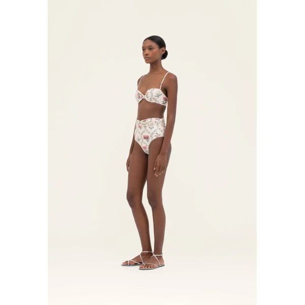 Agua by Agua Bendita Vaiven Orquidea Bikini Bottom - Agua By Agua Bendita Beachwear - Artisanal Colombian Resort Wear at Luxury Shoes 