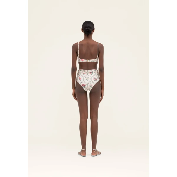 Agua by Agua Bendita Vaiven Orquidea Bikini Bottom - Agua By Agua Bendita Beachwear - Artisanal Colombian Resort Wear at Luxury Shoes 