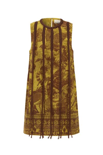 Alemais Charley Mini Dress  Sustainable Dresses with Alemais print -  Luxury Handbags Australian Designer
