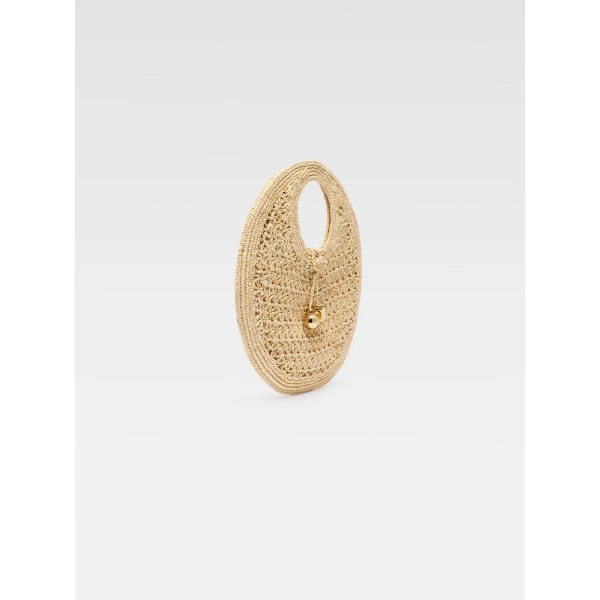 Jacquemus The Spiaggia small round bag - Jacquemus Totes & Top-Handle Bags - Le Chiquito Style - Shop at Luxury Shoes 