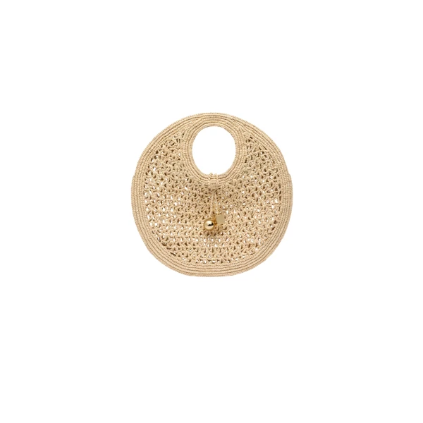 Jacquemus The Spiaggia small round bag - Jacquemus Totes & Top-Handle Bags - Le Chiquito Style - Shop at Luxury Shoes 