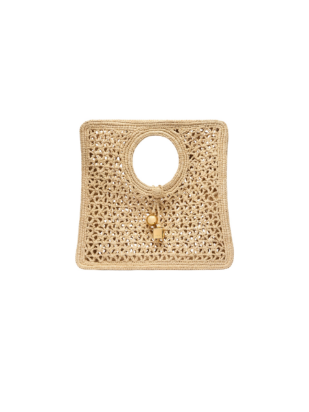 Jacquemus The Spiaggia small square bag - Jacquemus Totes & Top-Handle Bags - Le Chiquito Style - Shop at Luxury Shoes 