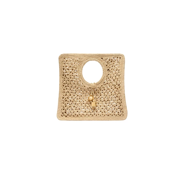 Jacquemus The Spiaggia small square bag - Jacquemus Totes & Top-Handle Bags - Le Chiquito Style - Shop at Luxury Shoes 