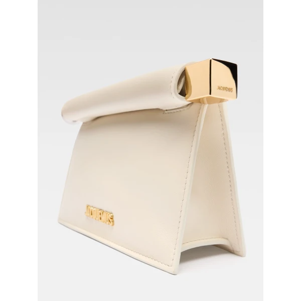 Jacquemus The small Rond Carré clutch - Jacquemus Totes & Top-Handle Bags - Le Chiquito Style - Shop at Luxury Shoes 
