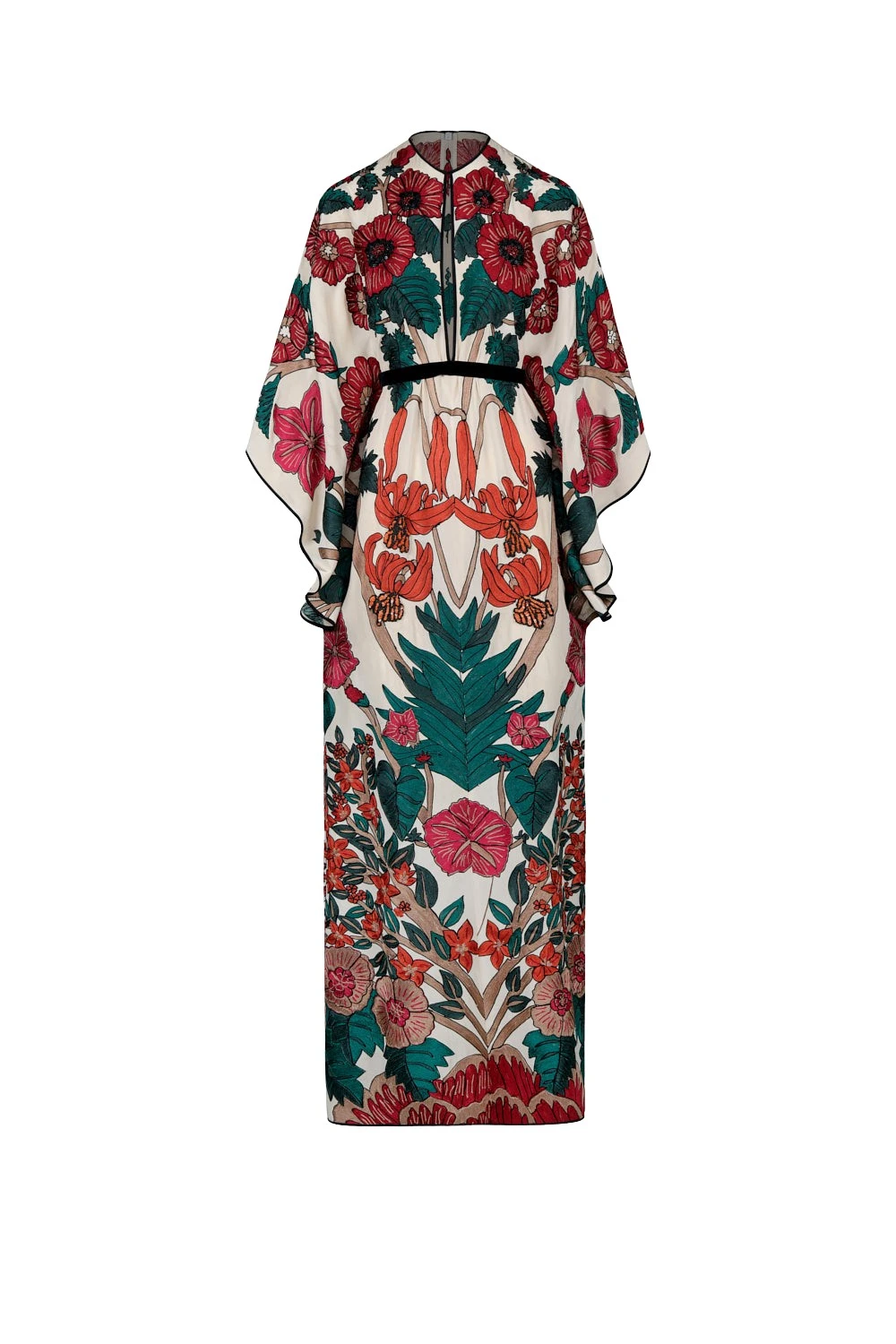 Johanna-Ortiz-Papillon-Tunic-Dress-140824_nobg Taller Marmo Papillon Tunic Dress - Dresses - Italian Luxury Evening Wear at Luxury Shoes