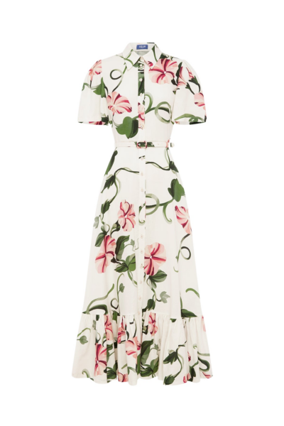 Leo Lin Becca Short Sleeve Midi Dress - Leo Lin Dress - Australian Luxury Fashion - Shop at Luxury Shoes 