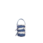 Nasha Mekraksavanich Baby Pinto | Bleached Denim - Nasha Blue - Architectural Luxury Bag at Luxury Shoes Nasha Mekraksavanich Baby Pinto | Bleached Denim - Nasha Blue - Architectural Luxury Bag at Luxury Shoes