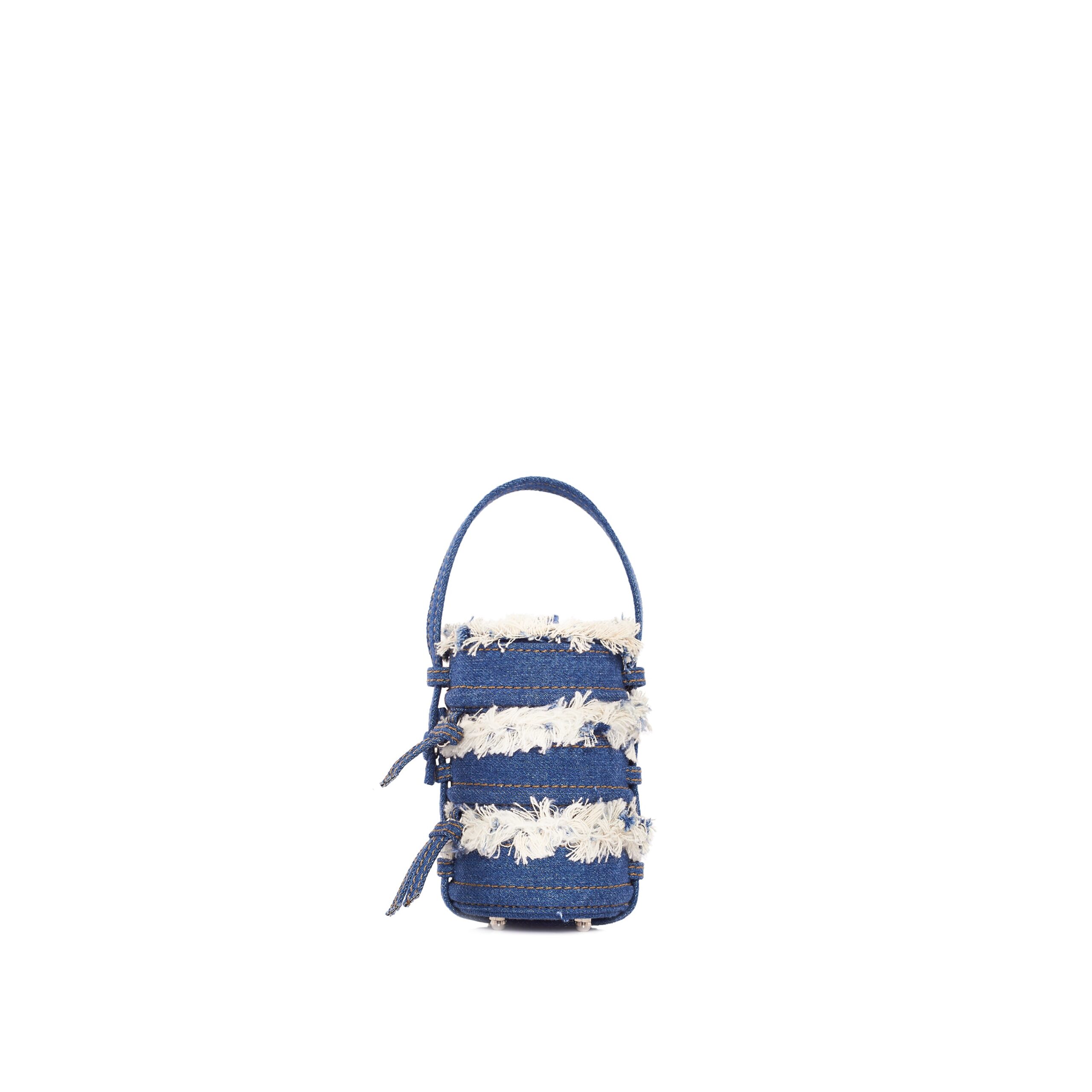 Nasha Mekraksavanich Baby Pinto | Bleached Denim - Nasha Blue - Architectural Luxury Bag at Luxury Shoes Nasha Mekraksavanich Baby Pinto | Bleached Denim - Nasha Blue - Architectural Luxury Bag at Luxury Shoes