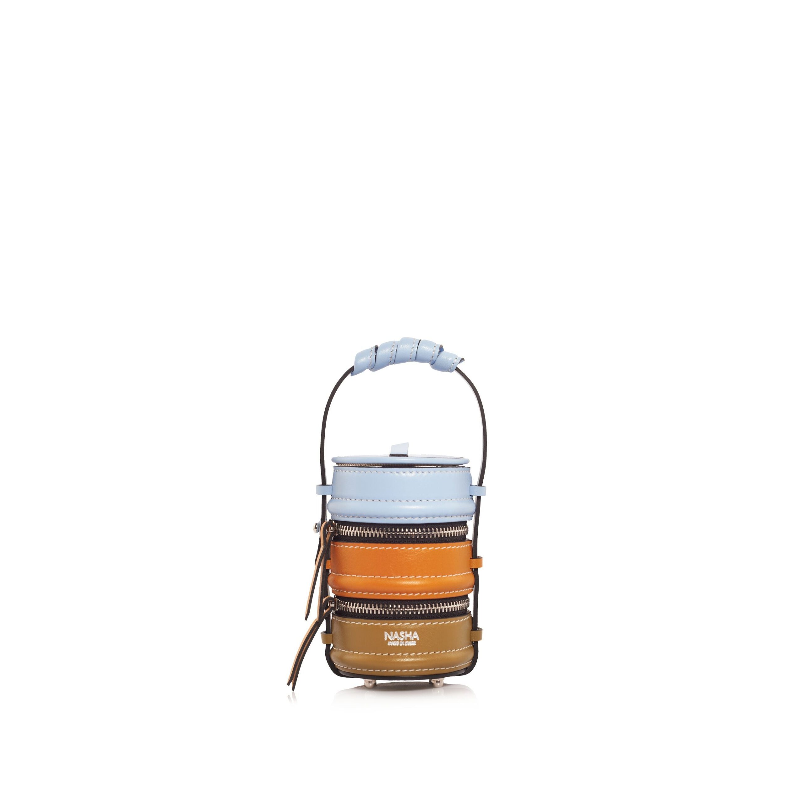 Nasha Mekraksavanich Baby Pinto | Hi5 - Nasha Multicolour - Architectural Luxury Bag at Luxury Shoes Nasha Mekraksavanich Baby Pinto | Hi5 - Nasha Multicolour - Architectural Luxury Bag at Luxury Shoes