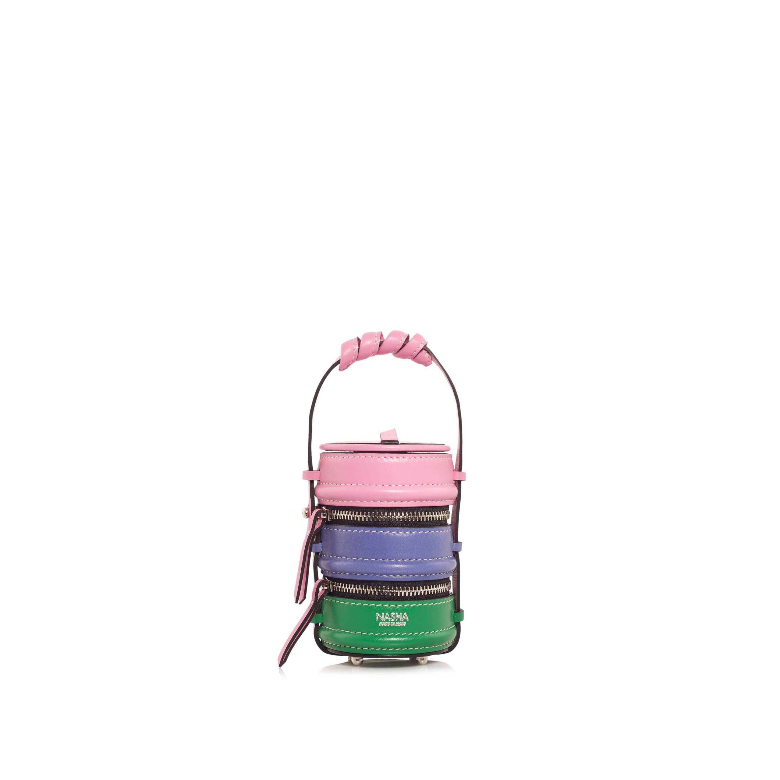 Nasha Mekraksavanich Baby Pinto | Msn - Nasha Multicolour - Architectural Luxury Bag at Luxury Shoes Nasha Mekraksavanich Baby Pinto | Msn - Nasha Multicolour - Architectural Luxury Bag at Luxury Shoes