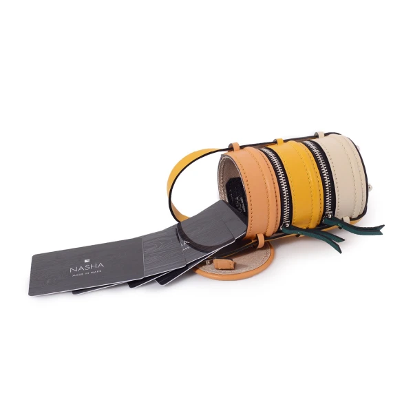 Nasha Mekraksavanich Baby Pinto | Pasta - Nasha Multicolour - Architectural Luxury Bag at Luxury Shoes 