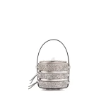 Nasha Mekraksavanich Baby Pinto Play | Silver Crystal - Nasha Silver - Architectural Luxury Bag at Luxury Shoes Nasha Mekraksavanich Baby Pinto Play | Silver Crystal - Nasha Silver - Architectural Luxury Bag at Luxury Shoes
