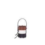Nasha Mekraksavanich Baby Pinto Roll | Cacao - Nasha Multicolour - Architectural Luxury Bag at Luxury Shoes 