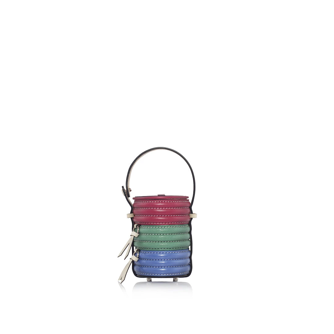 Nasha Mekraksavanich Baby Pinto Roll | Funk - Nasha Multicolour - Architectural Luxury Bag at Luxury Shoes Nasha Mekraksavanich Baby Pinto Roll | Funk - Nasha Multicolour - Architectural Luxury Bag at Luxury Shoes