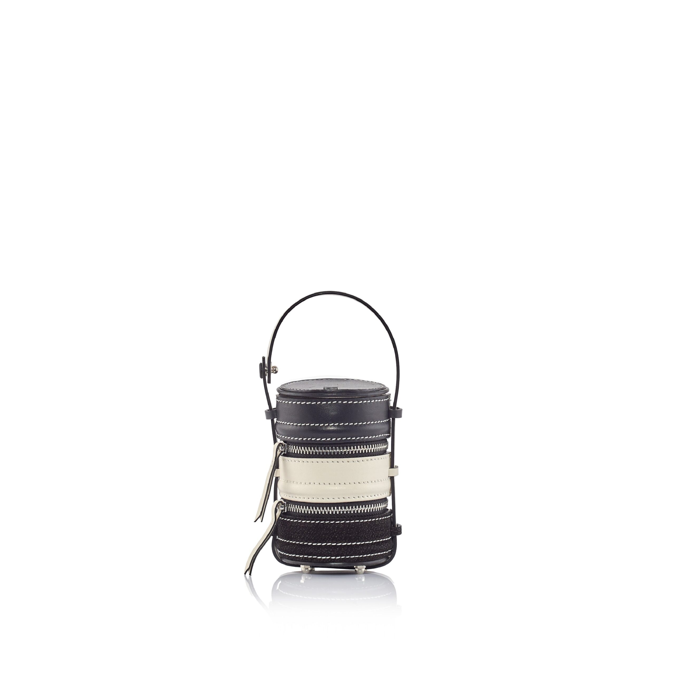 Nasha Mekraksavanich Baby Pinto | Squid Ink - Nasha Multicolour - Architectural Luxury Bag at Luxury Shoes Nasha Mekraksavanich Baby Pinto | Squid Ink - Nasha Multicolour - Architectural Luxury Bag at Luxury Shoes