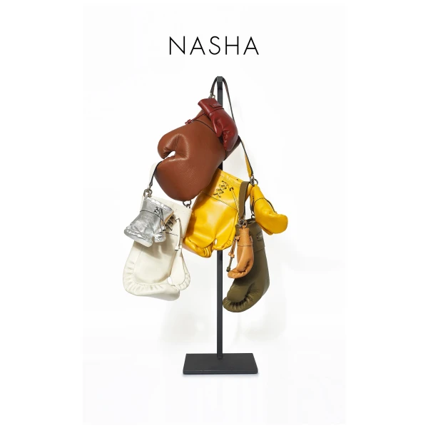 Nasha Mekraksavanich Boxer Heavy Weight | Crimson - Nasha Red - Architectural Luxury Bag at Luxury Shoes 