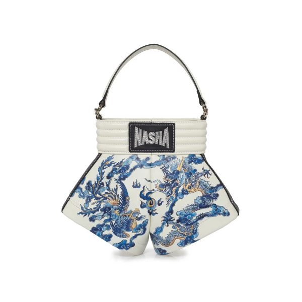 Nasha Mekraksavanich Boxer Shorts L Paint | China Blue - Nasha Multicolour - Architectural Luxury Bag at Luxury Shoes 