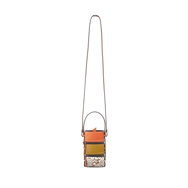 Nasha Mekraksavanich Pinto Phone | Brick - Nasha Multicolour - Architectural Luxury Bag at Luxury Shoes 