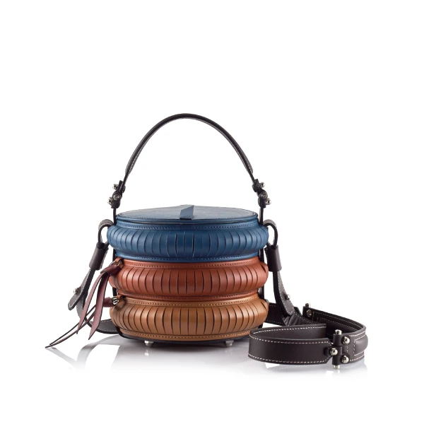 Nasha Mekraksavanich Pinto Play | Pickle - Nasha Multicolour - Architectural Luxury Bag at Luxury Shoes 