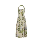 Oscar de la Renta Porcelain Flower Cotton Poplin Halter Dress - Dresses - American Luxury Evening Wear at Luxury Shoes 