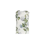 Oscar de la Renta Porcelain Flower-Printed Tank - Tops - American Luxury Evening Wear at Luxury Shoes 