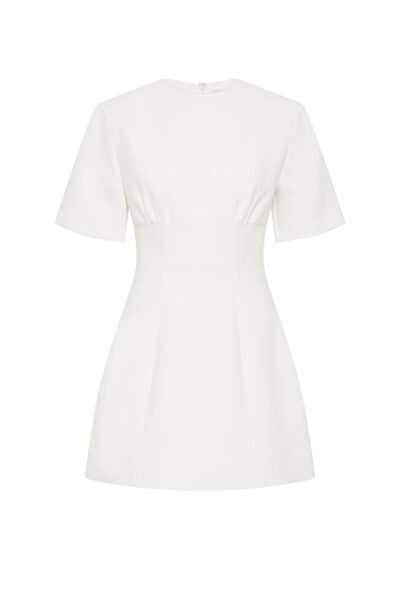 Rachel Gilbert Dover Mini Dress - Rachel Gilbert Ivory - Australian Luxury Evening Wear at Luxury Shoes 