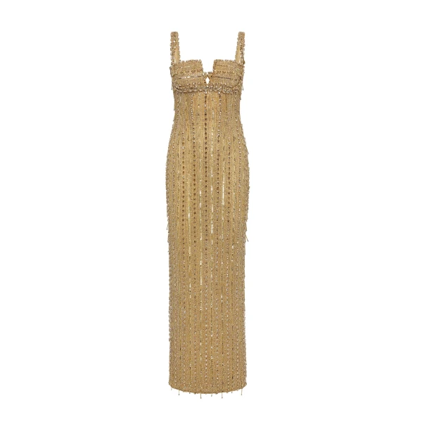 Rachel Gilbert Florentine Gown - Rachel Gilbert Gold - Australian Luxury Evening Wear at Luxury Shoes 