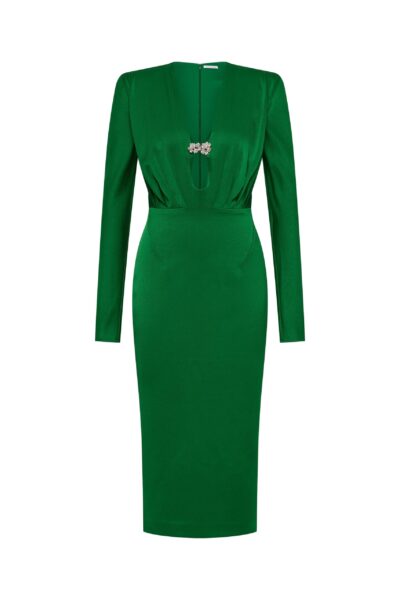 Rachel Gilbert Florida Dress - Rachel Gilbert Green - Australian Luxury Evening Wear at Luxury Shoes 