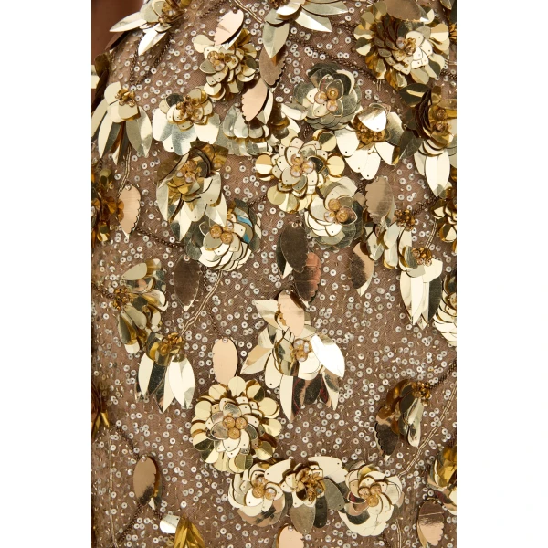 Rachel Gilbert Hugo Dress - Rachel Gilbert Gold - Australian Luxury Evening Wear at Luxury Shoes 