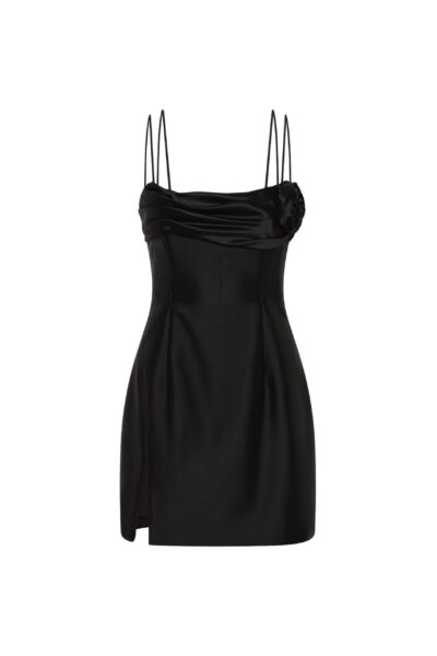 Rachel Gilbert Sawyer Mini Dress - Rachel Gilbert Black - Australian Luxury Evening Wear at Luxury Shoes 