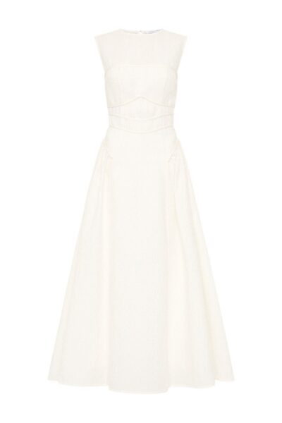 Rachel Gilbert Sophia Dress - Rachel Gilbert Ivory - Australian Luxury Evening Wear at Luxury Shoes 