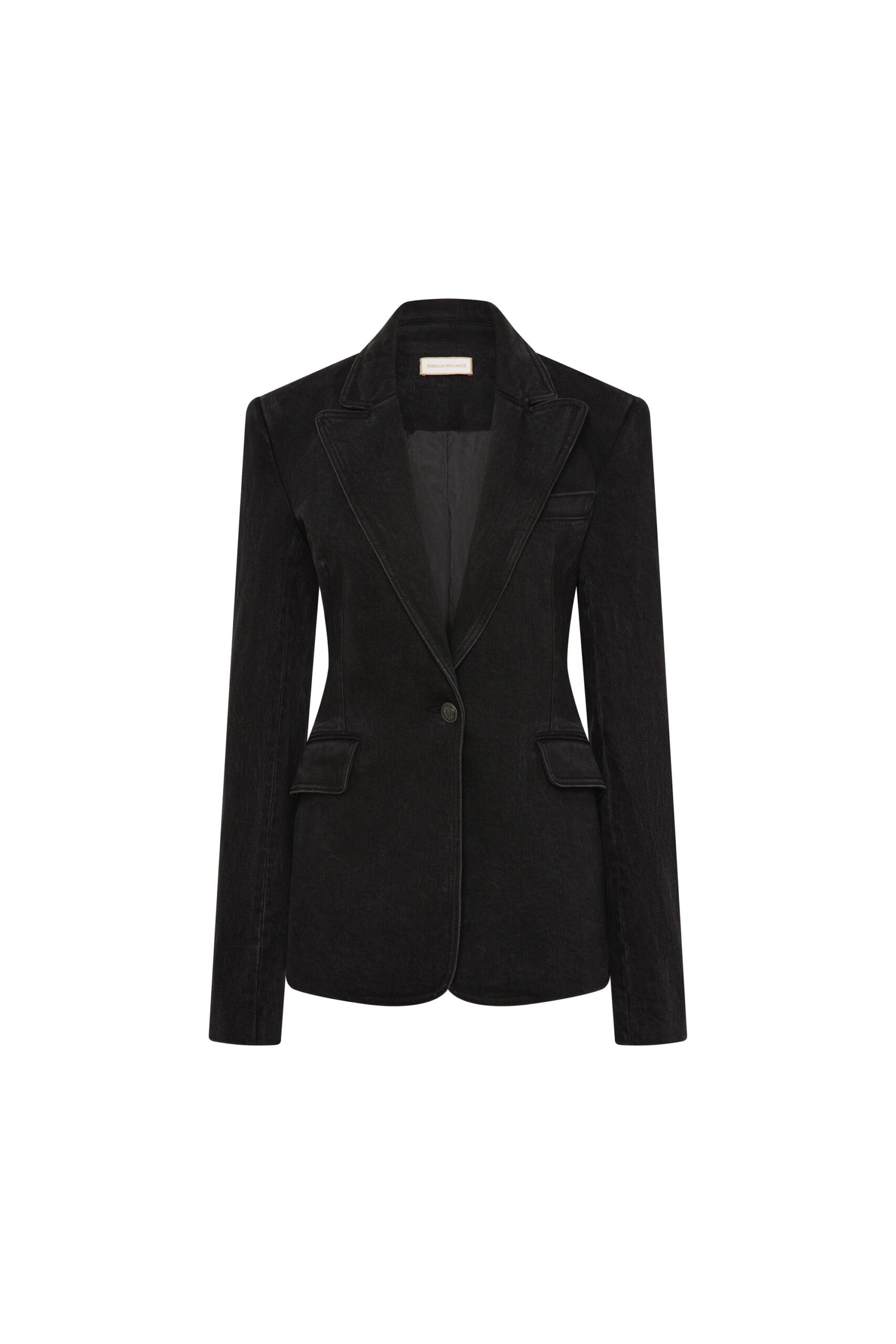 Rebecca Vallance Aviator Blazer Rebecca Vallance Black Jackets