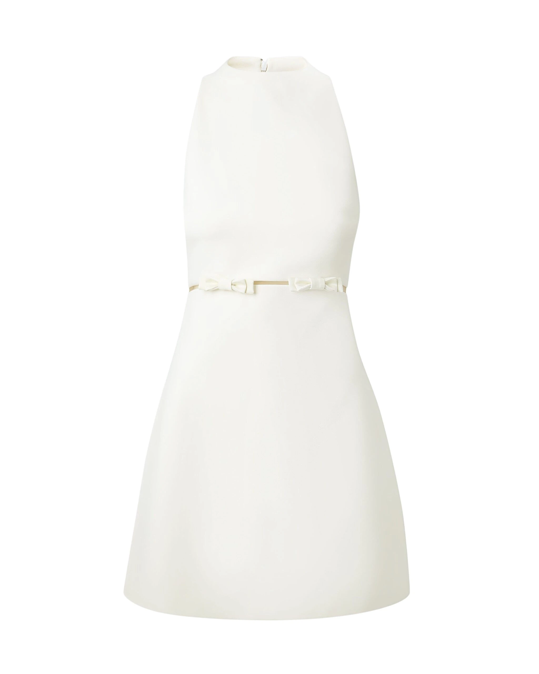 Safiyaa-Jalie-Ivory-Mini-Dress-Coveti-scaled61030_nobg Safiyaa Jalie Ivory Mini Dress - Safiyaa Dresses - Heavy Crepe Cape Gown - Shop at Luxury Shoes