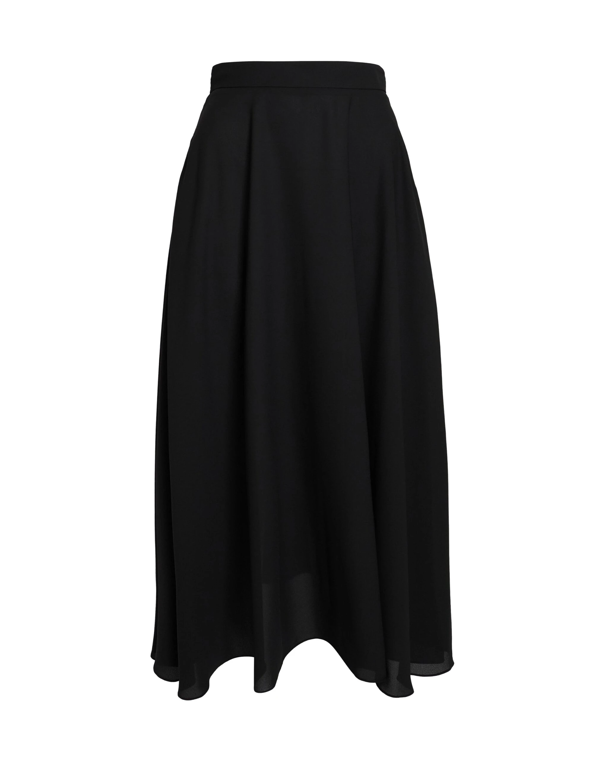 Safiyaa-Miwa-Skirt-in-Black-Coveti-scaled25796_nobg Safiyaa Miwa Skirt in Black - Safiyaa Skirts - Heavy Crepe Cape Gown - Shop at Luxury Shoes