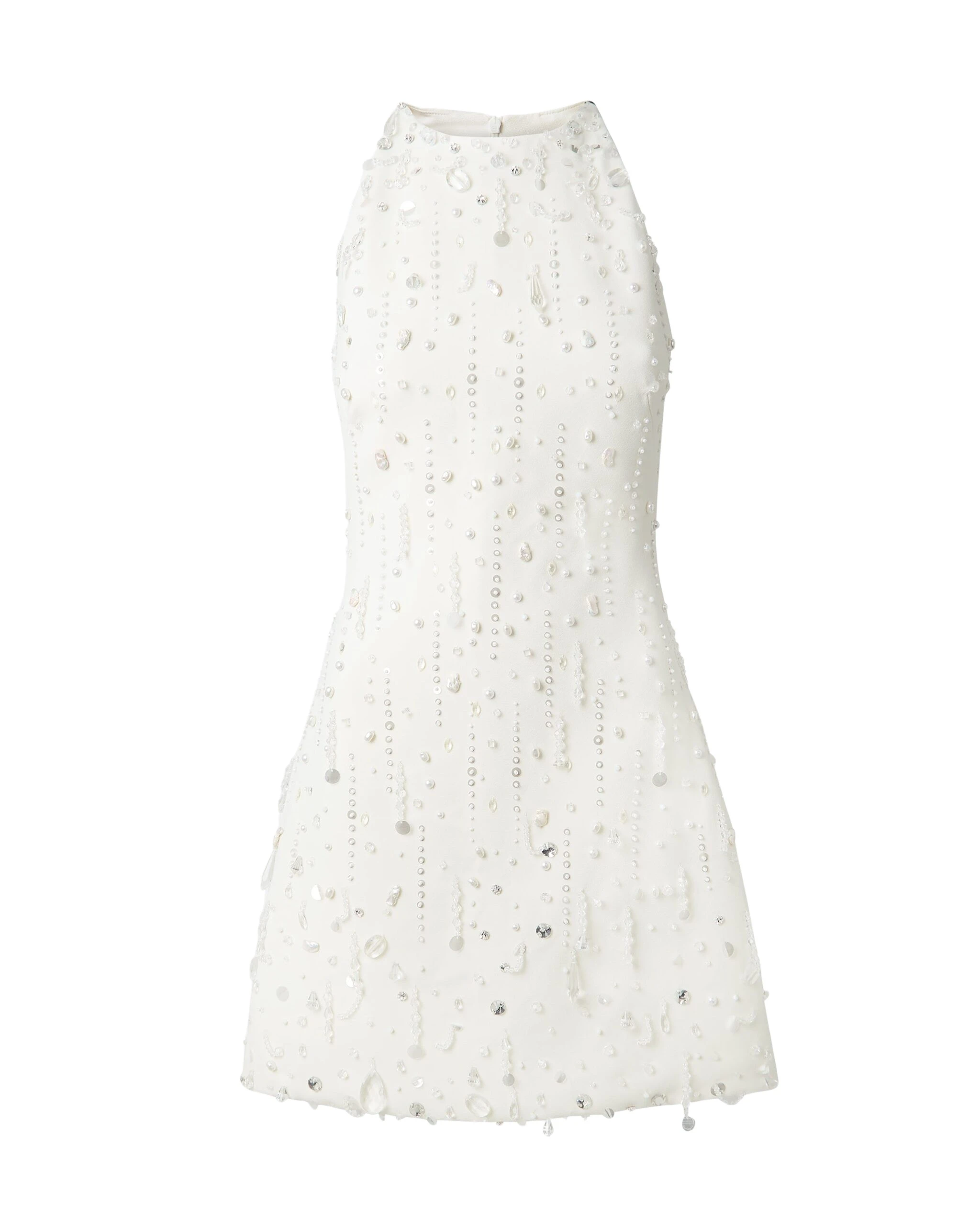 Safiyaa-Rosmand-Ivory-Short-Dress-Coveti-scaled79245_nobg Safiyaa Rosmand Ivory Short Dress - Safiyaa Dresses - Heavy Crepe Cape Gown - Shop at Luxury Shoes