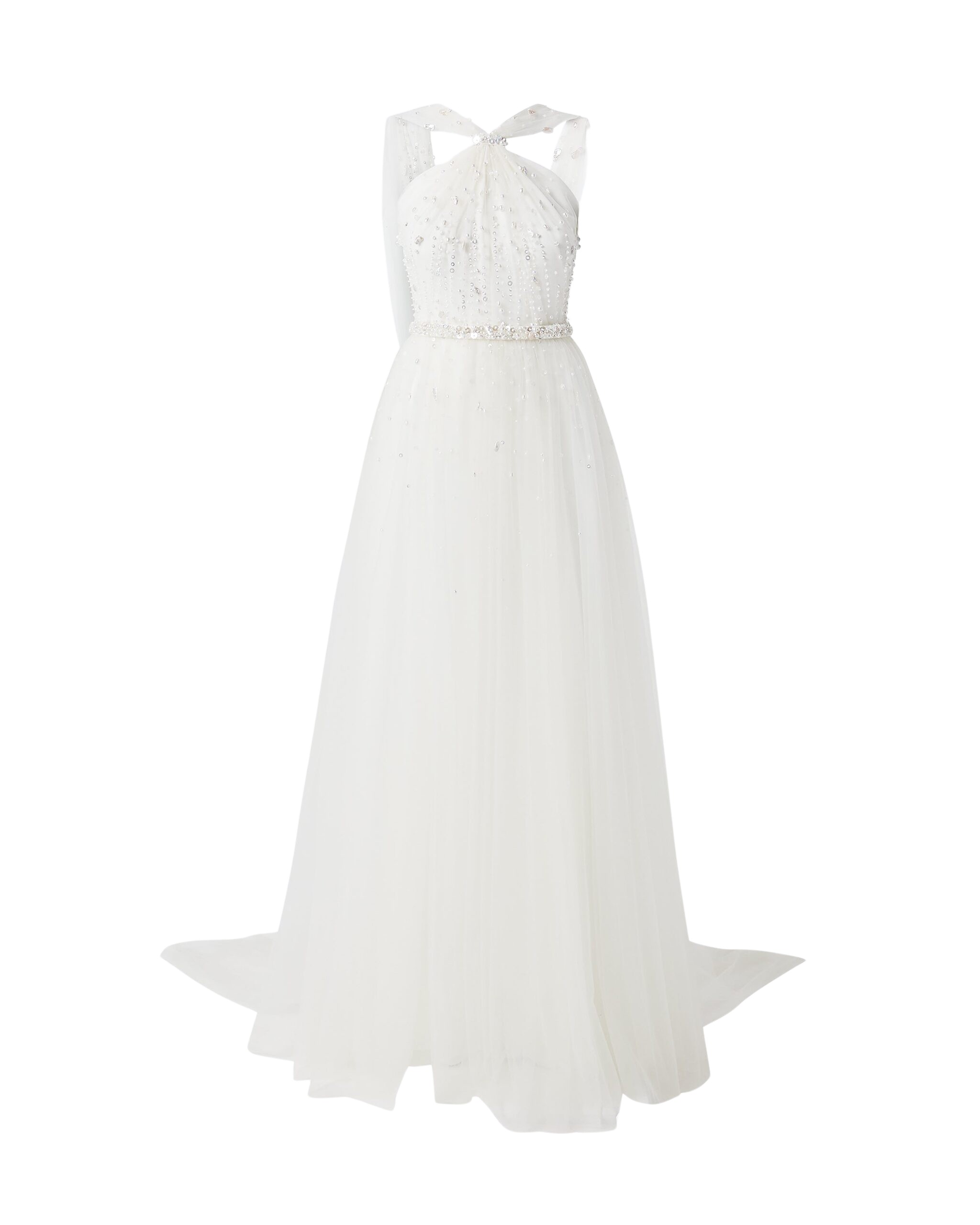 Safiyaa-Tabia-Ivory-Long-Dress-Coveti-scaled77487_nobg Safiyaa Tabia Ivory Long Dress - Safiyaa Dresses - Heavy Crepe Cape Gown - Shop at Luxury Shoes