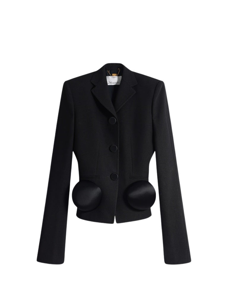 Schiaparelli-Elsa-Jacket-364999_nobg Schiaparelli Elsa Jacket Jackets in Schiaparelli Authentic Luxury Fashion at Luxury Shoes