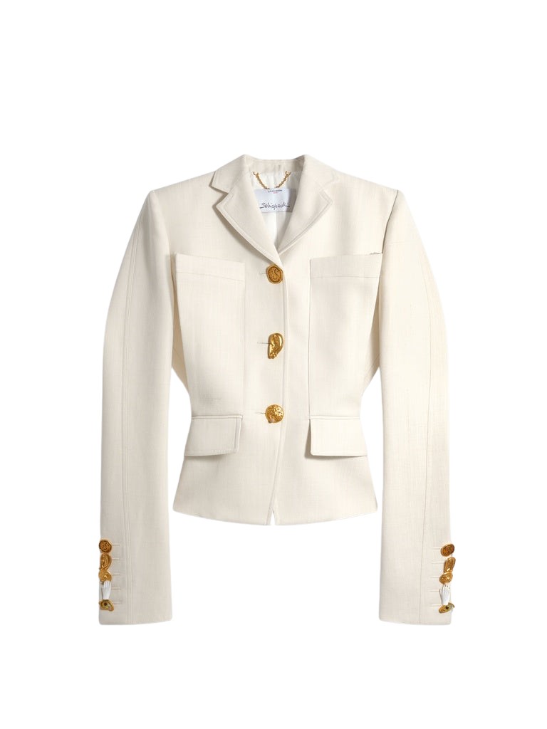 Schiaparelli-Elsa-Jacket-531743_nobg Schiaparelli Elsa Jacket Jackets in Schiaparelli Authentic Luxury Fashion at Luxury Shoes
