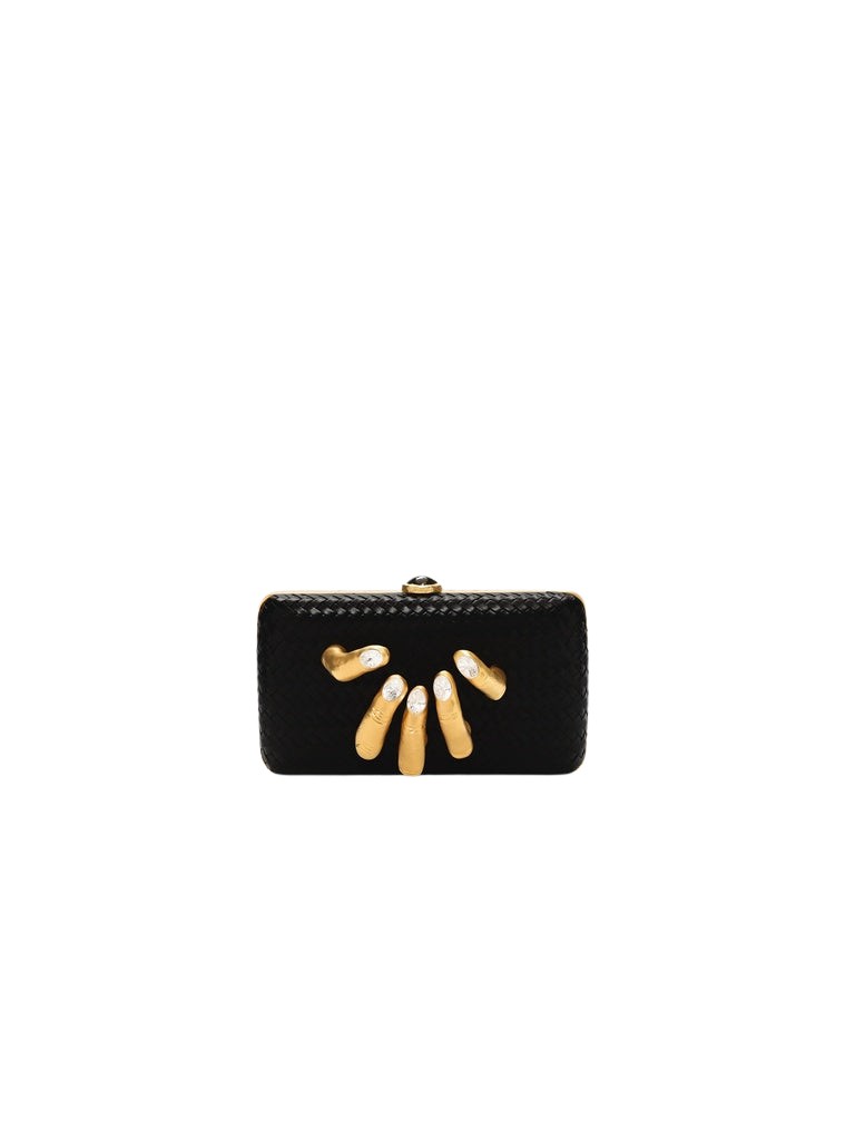 Schiaparelli-Hand-In-Hand-Clutch84861_nobg Schiaparelli Hand In Hand Clutch